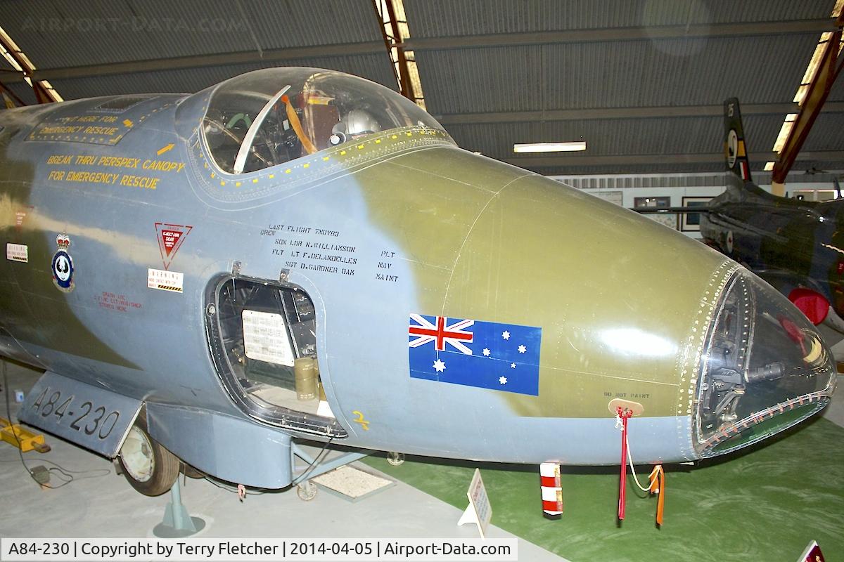 A84-230, 1955 English Electric Canberra B.20 C/N 30, 1955 English Electric Canberra B.20, c/n: 30 at Perth Aviation Heritage Museum