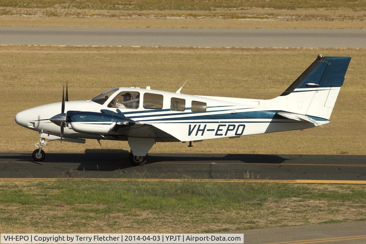 VH-EPO, 2012 Hawker Beechcraft Corp G58 Baron C/N TH-2335, Hawker Beechcraft Corp G58, c/n: TH-2335