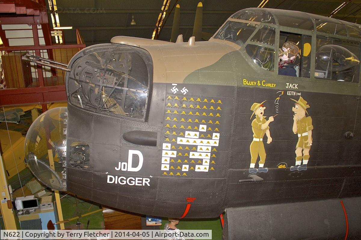 NX622, 1945 Avro Lancaster B7 C/N Not found NX622, at Perth Aviation Heritage Museum