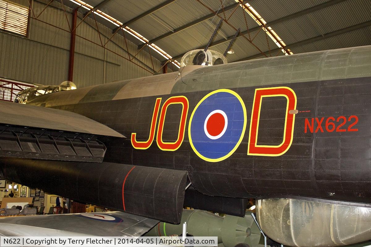 NX622, 1945 Avro Lancaster B7 C/N Not found NX622, at Perth Aviation Heritage Museum