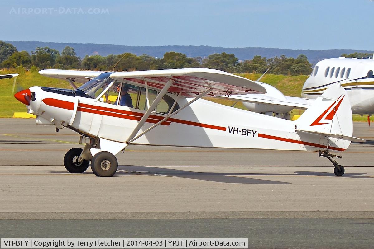 VH-BFY, 1980 Piper PA-18-150 Super Cub C/N 18-8109004, 1980 Piper PA-18-150, c/n: 18-8109004 at Jandakot