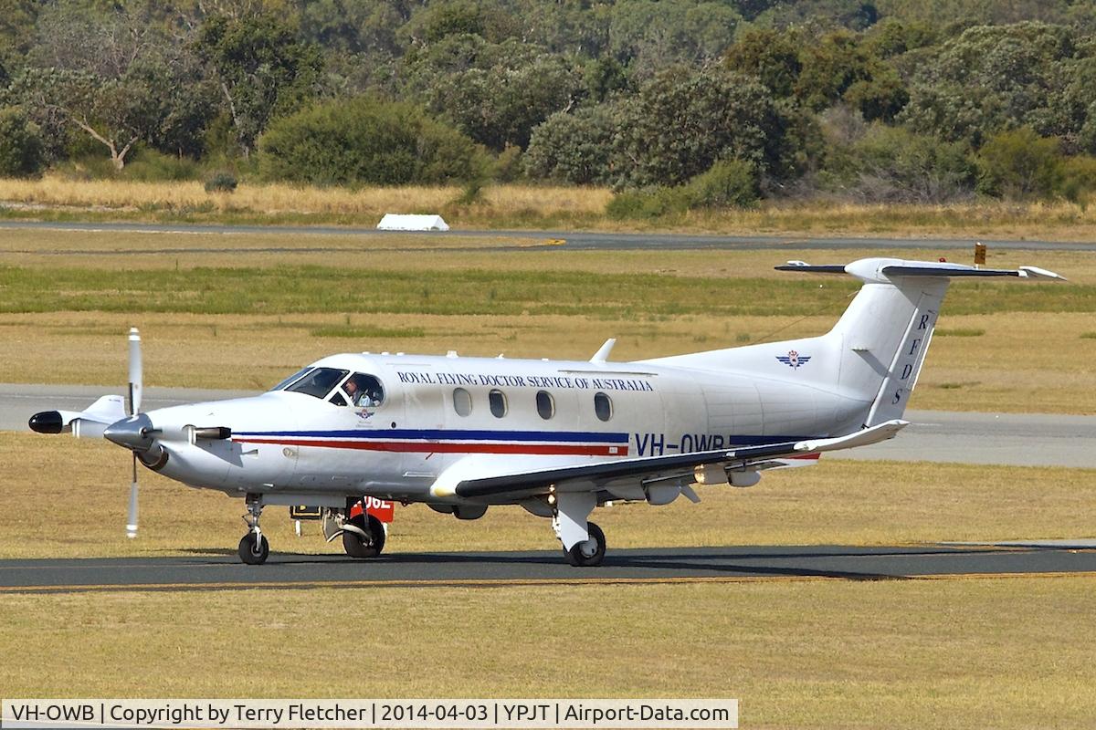 VH-OWB, 2009 Pilatus PC-12/47E C/N 1104, 2009 Pilatus PC-12/47E, c/n: 1104 of RFDS at Jandakot