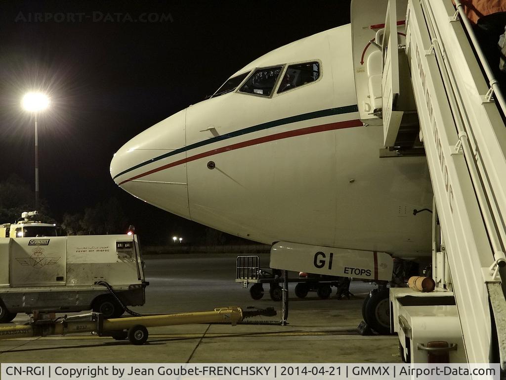 CN-RGI, 2011 Boeing 737-86N C/N 36831, departure to Casablanca