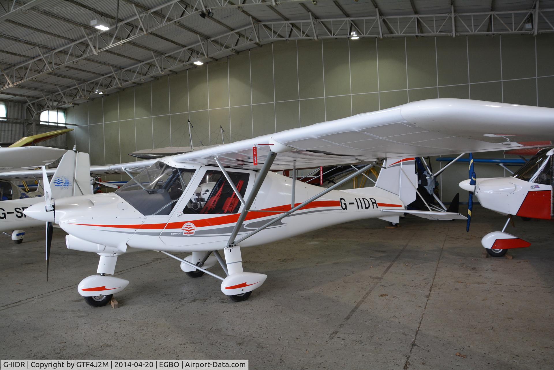 G-IIDR, 2012 Comco Ikarus C42 FB100 Bravo C/N 1207-7220, G-IIDR Halfpenny Green 20.4.14