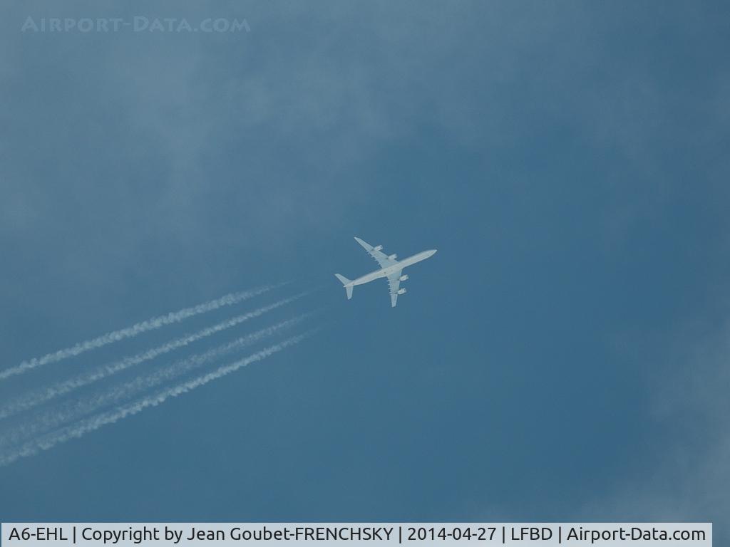 A6-EHL, 2009 Airbus A340-642X C/N 1040, ETD130 KIAD/OMAA level 350