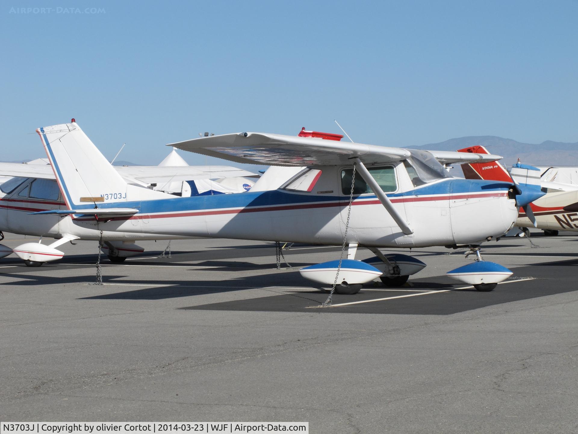 N3703J, 1966 Cessna 150G C/N 15065003, LA county airshow