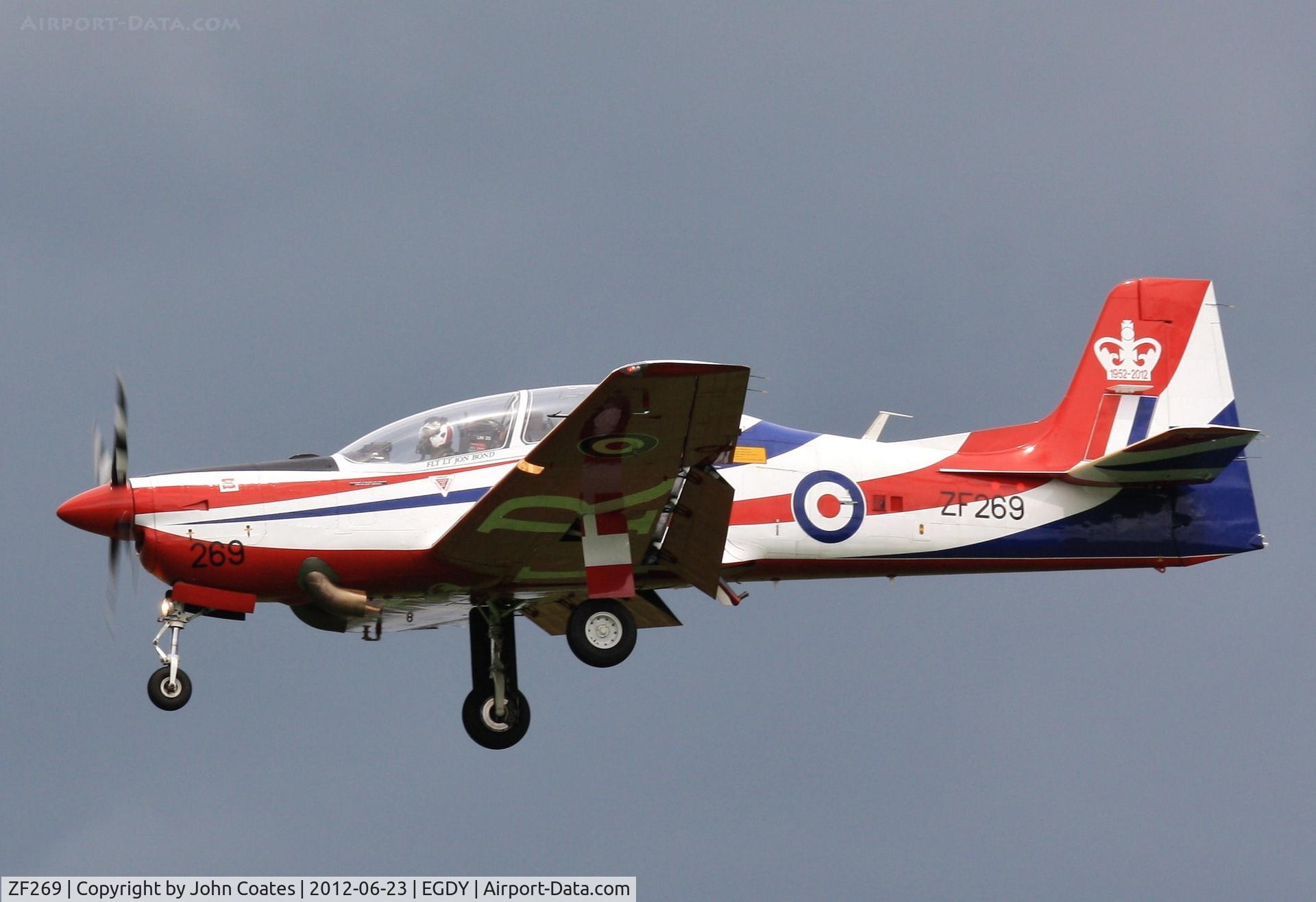 ZF269, 1991 Short S-312 Tucano T1 C/N S070/T53, At RNAS open day 2012