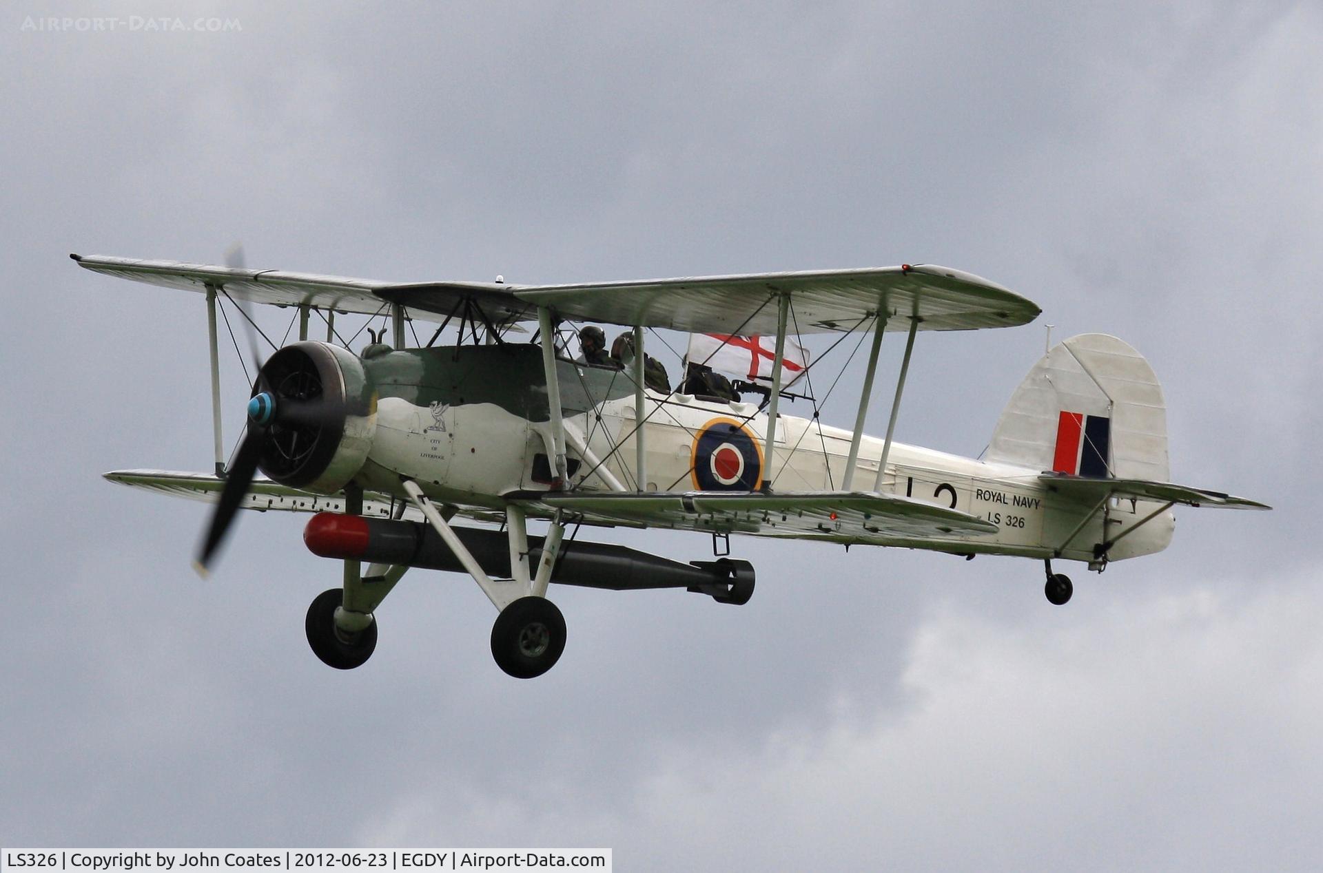 LS326, 1943 Fairey Swordfish Mk.II C/N Not found LS326, At RNAS open day 2012