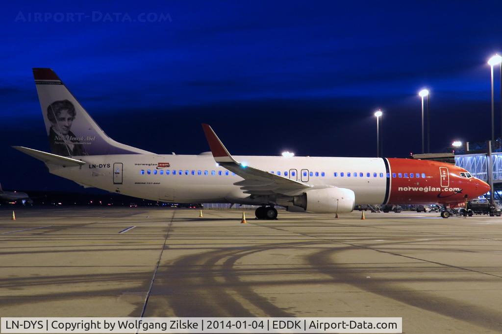 LN-DYS, 2011 Boeing 737-8JP C/N 39007, visitor