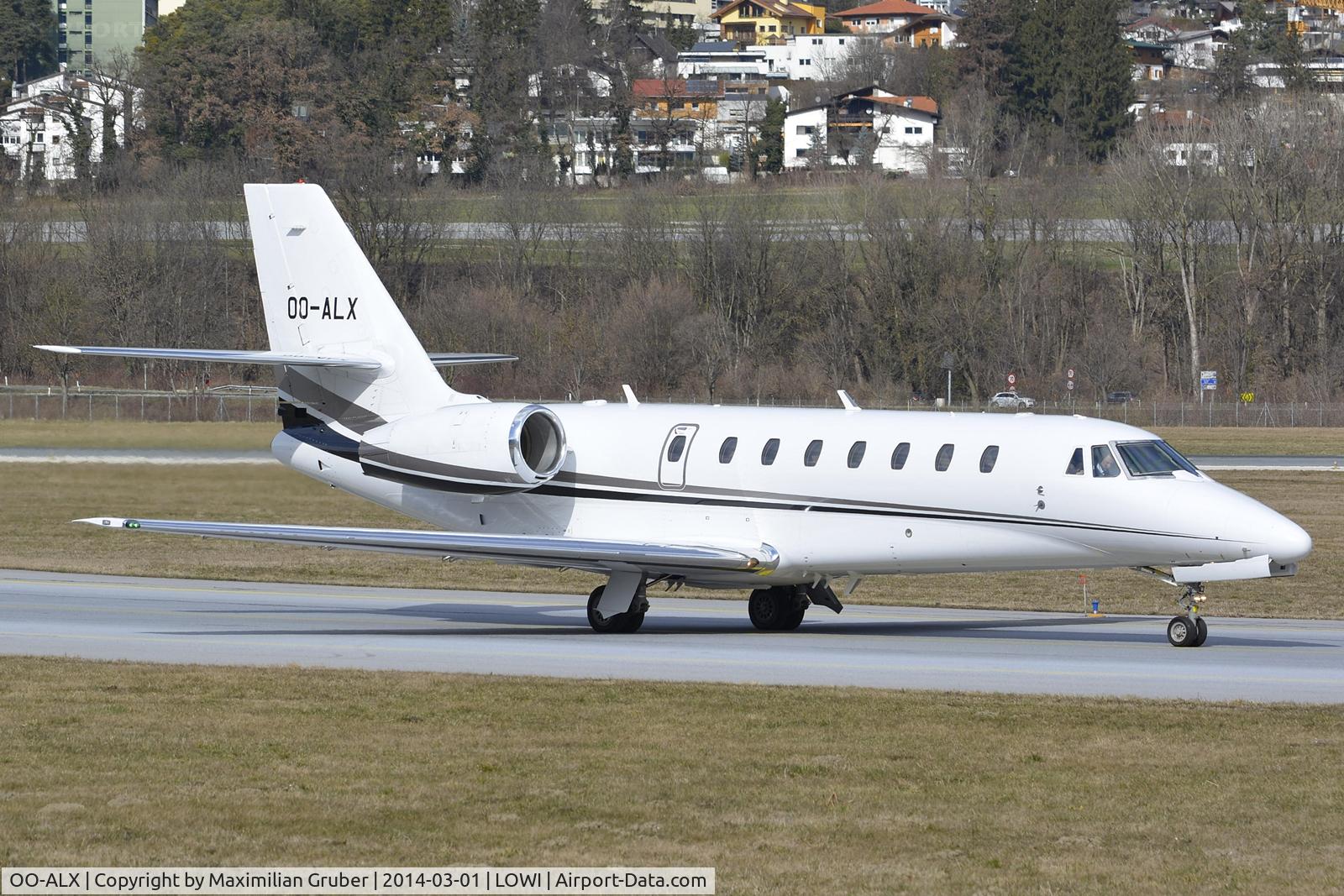 OO-ALX, 2009 Cessna 680 Citation Sovereign C/N 680-0271, Flying Service