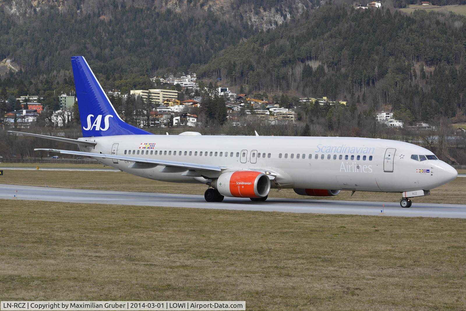 LN-RCZ, 2001 Boeing 737-883 C/N 30197, Scandinavian Airlines