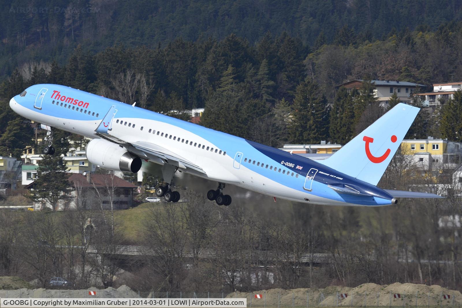 G-OOBG, 1999 Boeing 757-236 C/N 29942, Thomson Airways