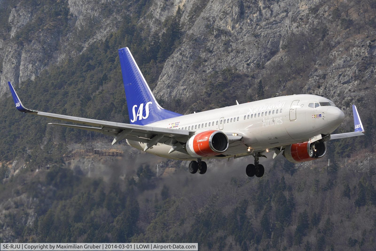 SE-RJU, 2002 Boeing 737-76N C/N 29885, Scandinavian Airlines