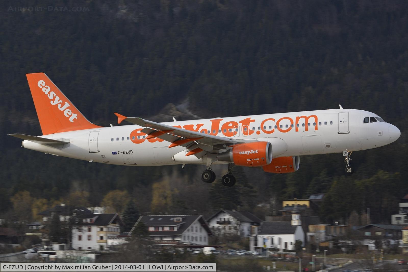 G-EZUD, 2011 Airbus A320-214 C/N 4636, EasyJet