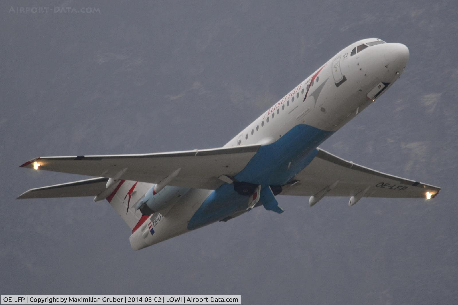 OE-LFP, Fokker 70 (F-28-0070) C/N 11560, Austrian/Tyrolean