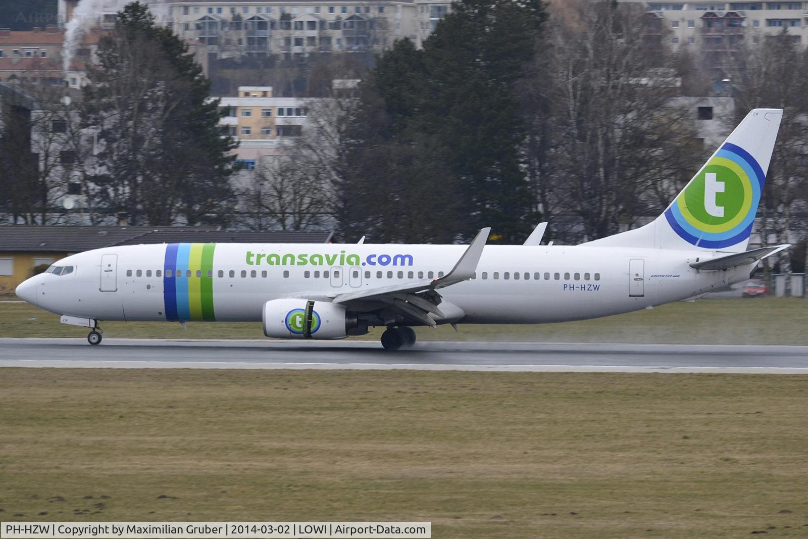 PH-HZW, 2002 Boeing 737-8K2 C/N 29345, Transavia