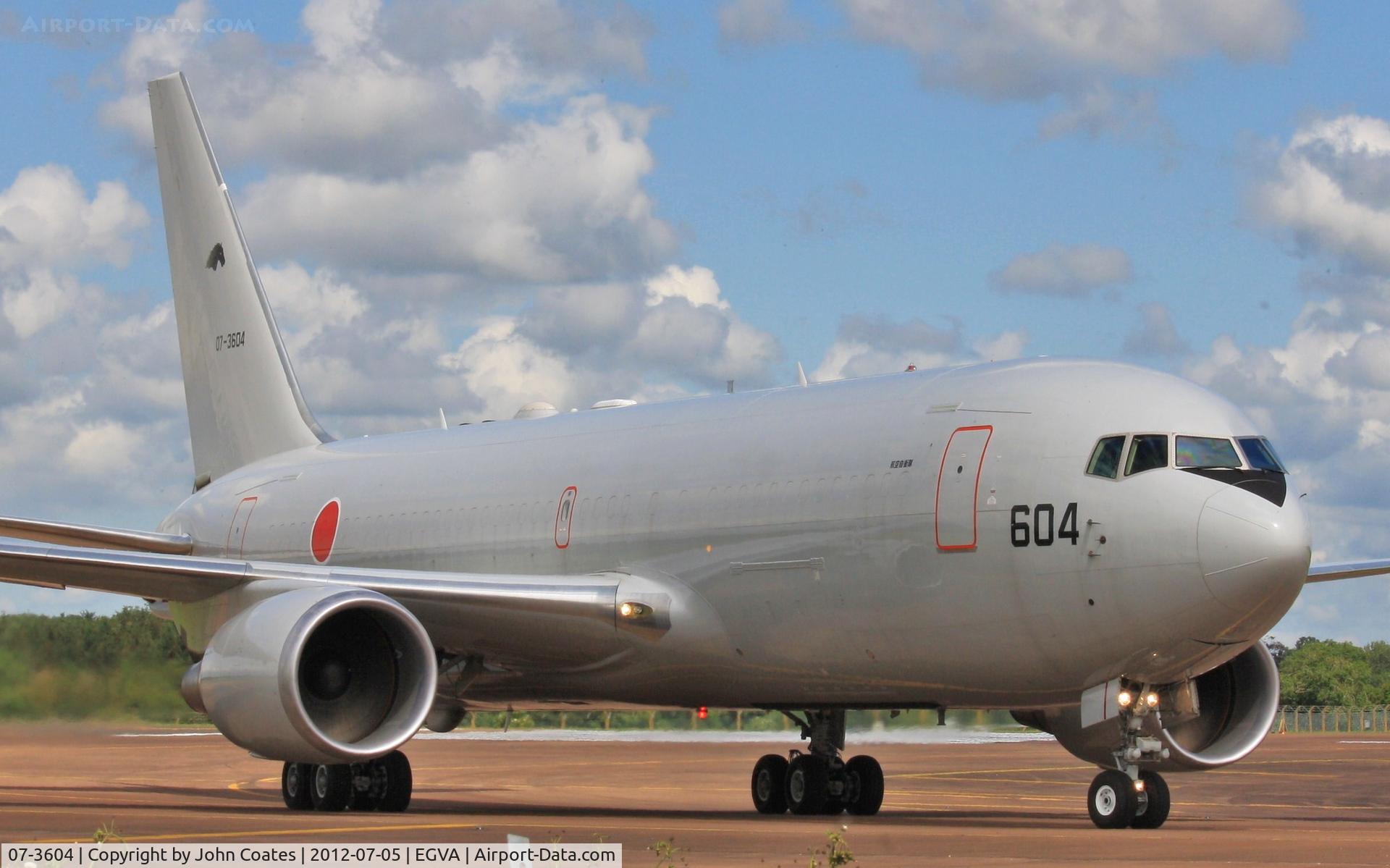 07-3604, 2008 Boeing KC-767J C/N 35498, Arriving RIAT 2012