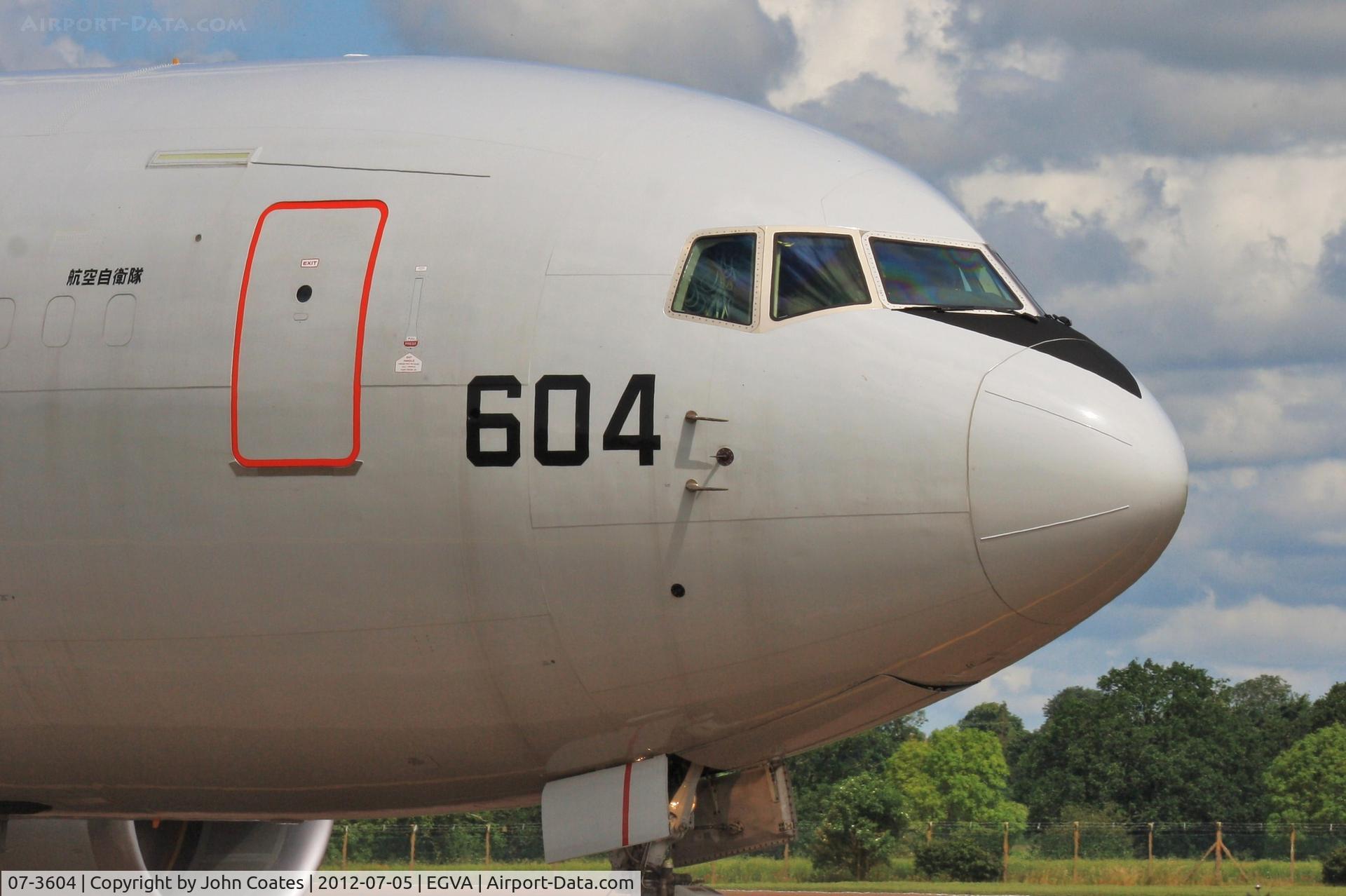 07-3604, 2008 Boeing KC-767J C/N 35498, Close up nose detail