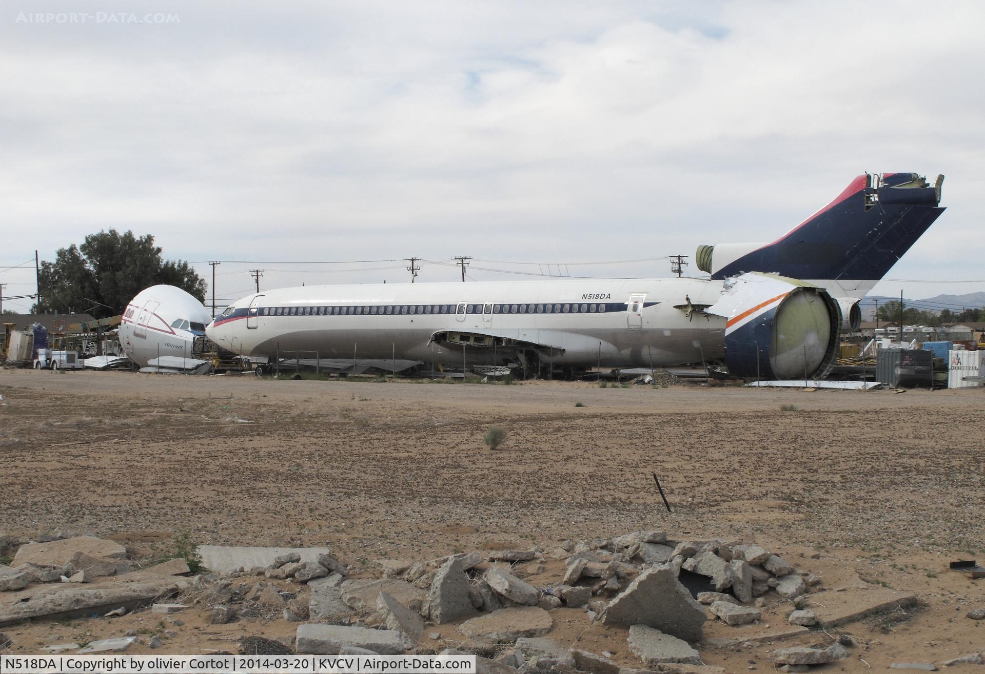 N518DA, 1978 Boeing 727-232 C/N 21469, scrapper airline