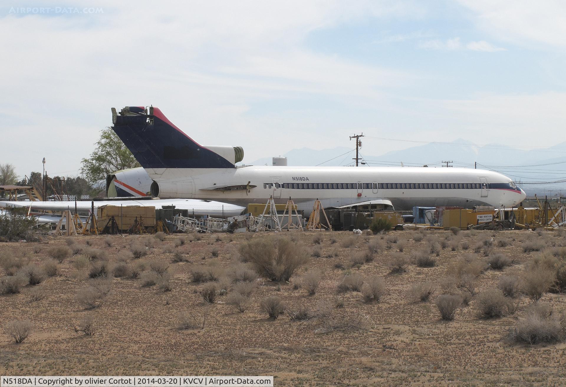N518DA, 1978 Boeing 727-232 C/N 21469, rest in pieces