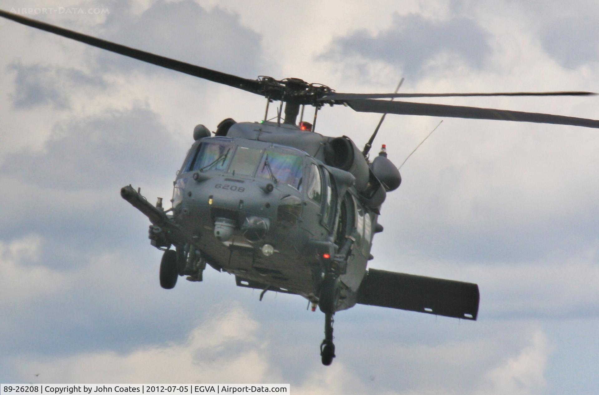 89-26208, 1989 Sikorsky HH-60G Pave Hawk C/N 70-1439, Arriving RIAT 2012