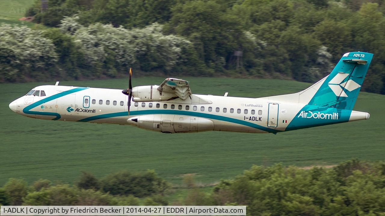 I-ADLK, 2004 ATR 72-212A C/N 706, departure via RW27