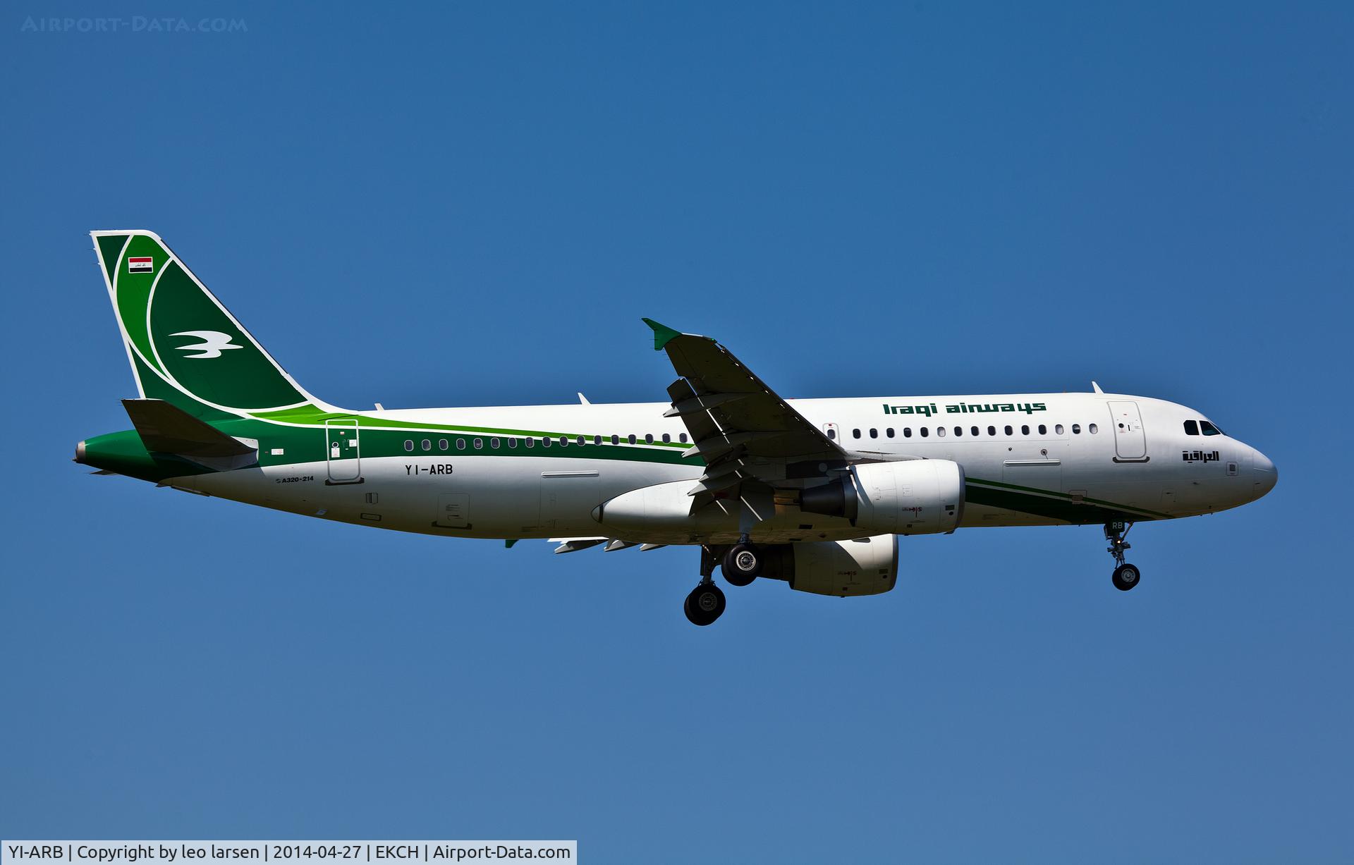 YI-ARB, 2012 Airbus A320-214 C/N 5290, Copenhagen Kastrup 27.4.14