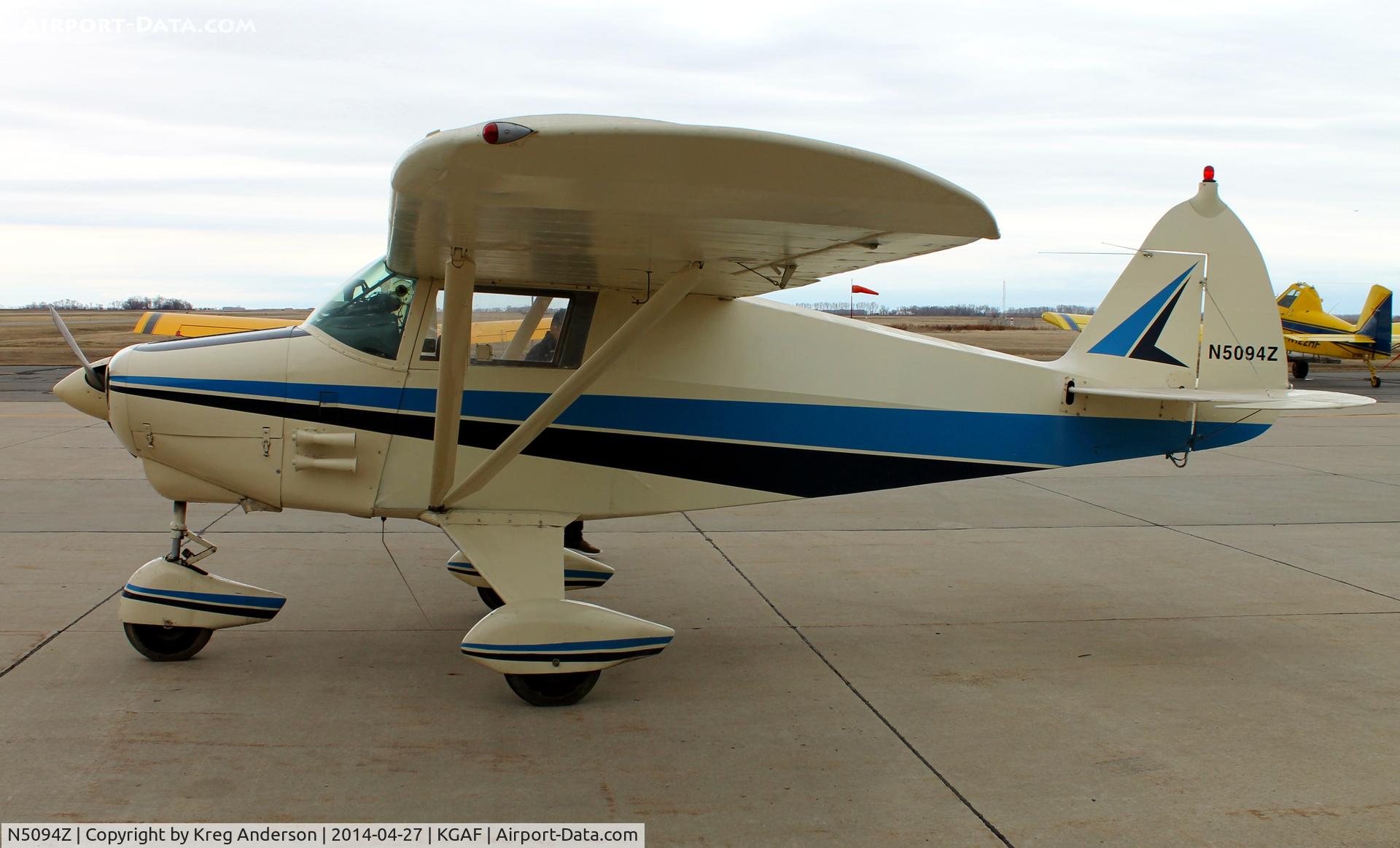 N5094Z, 1961 Piper PA-22-108 Colt C/N 22-8728, EAA Chapter 380 Fly-in in Grafton, ND.
