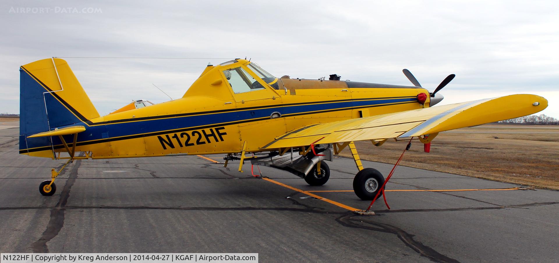 N122HF, 1988 Air Tractor Inc AT-502 C/N 502-0024, EAA Chapter 380 Fly-in in Grafton, ND.