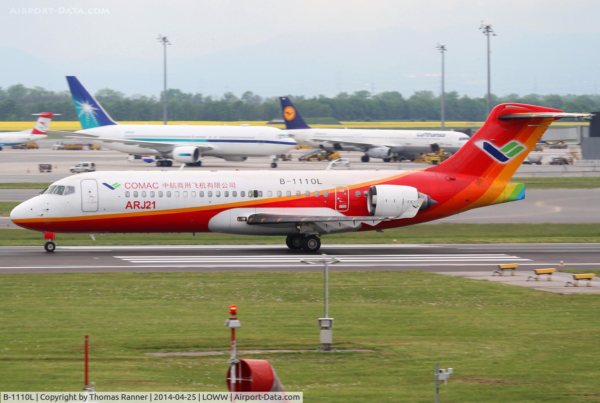 B-1110L, 2010 Comac ARJ21-700 Xiangfeng C/N 104, COMAC ARJ-21