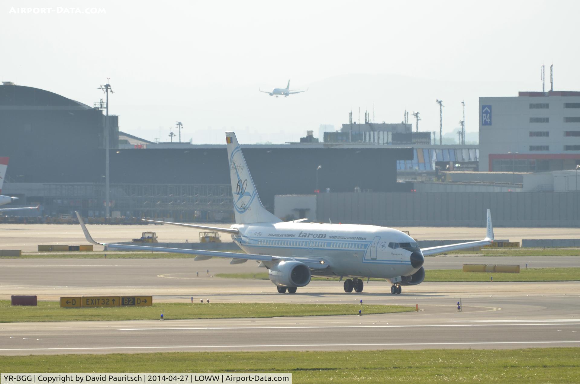 YR-BGG, 2001 Boeing 737-78J C/N 28442, Retro jet!