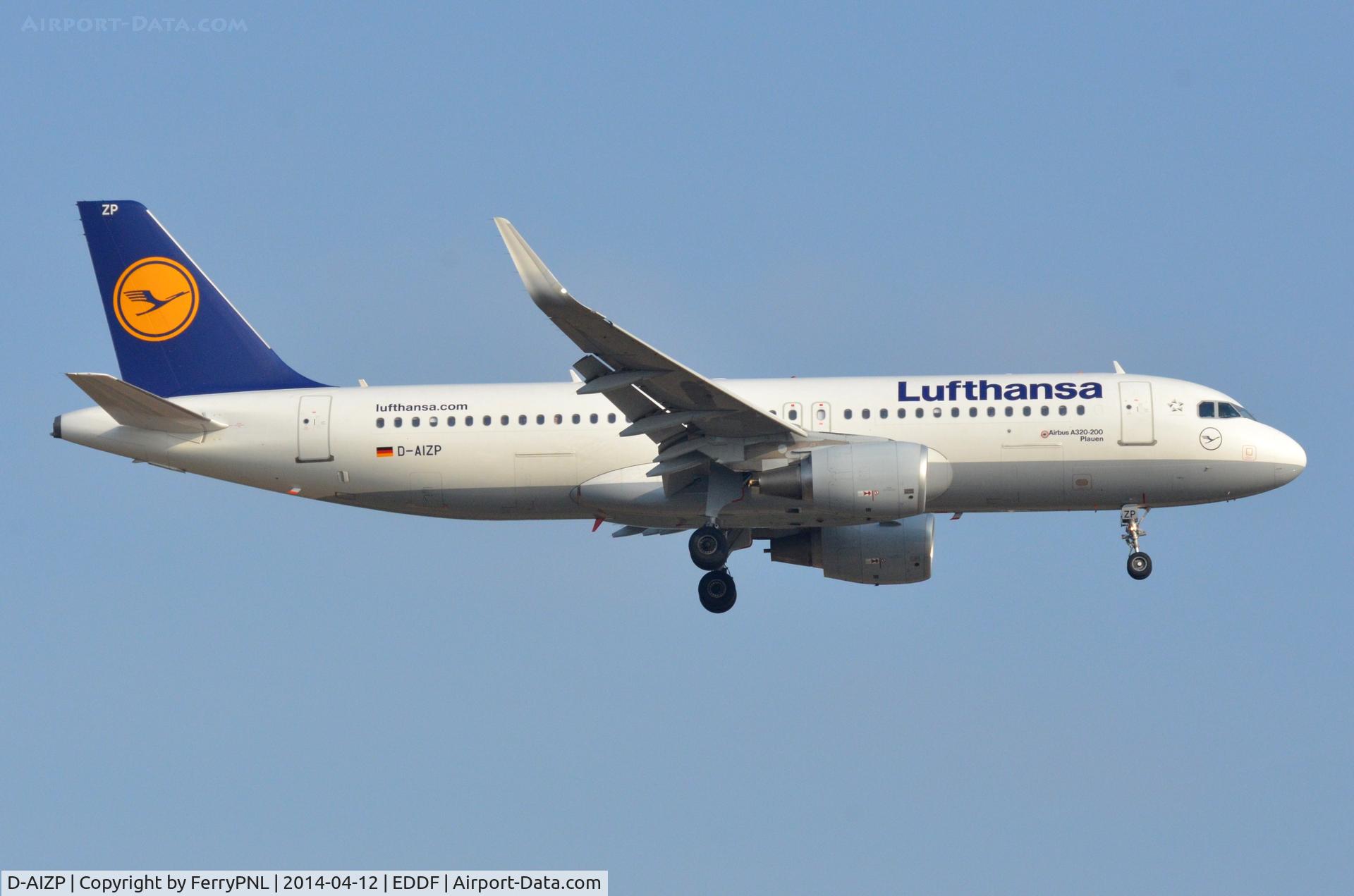 D-AIZP, 2013 Airbus A320-214 C/N 5487, Lufthansa A320