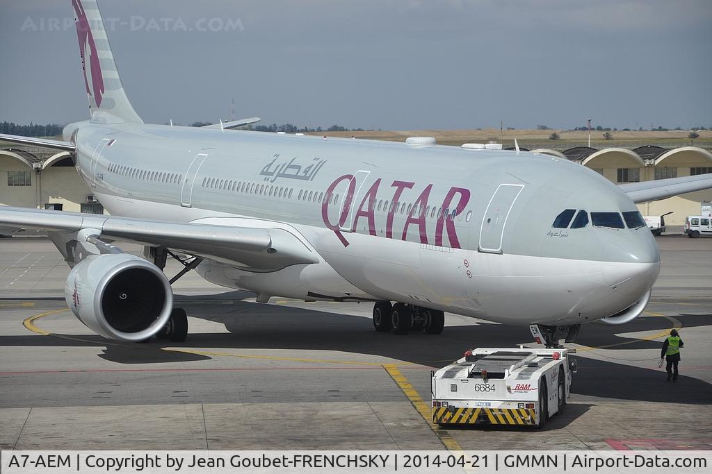 A7-AEM, 2007 Airbus A330-302 C/N 893, to Doha