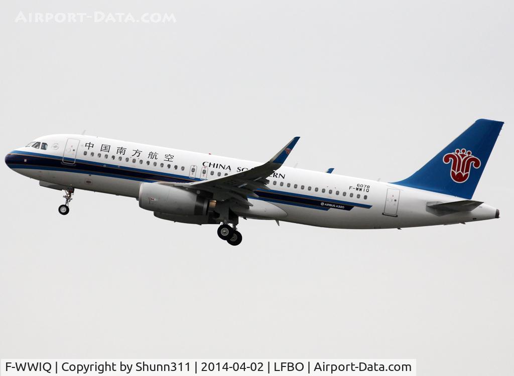 F-WWIQ, 2014 Airbus A320-232 C/N 6078, C/n 6078 - To be B-1828