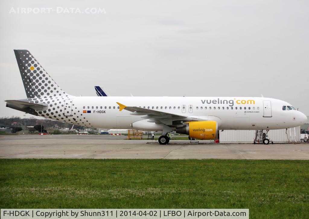 F-HDGK, 2010 Airbus A320-214 C/N 4478, New operator for this aircraft... Parked at Air France facilities