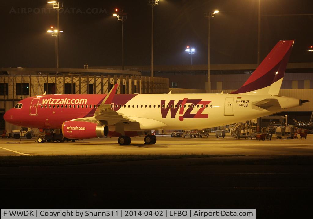 F-WWDK, 2014 Airbus A320-232 C/N 6058, C/n 6058 - To be HA-LWY