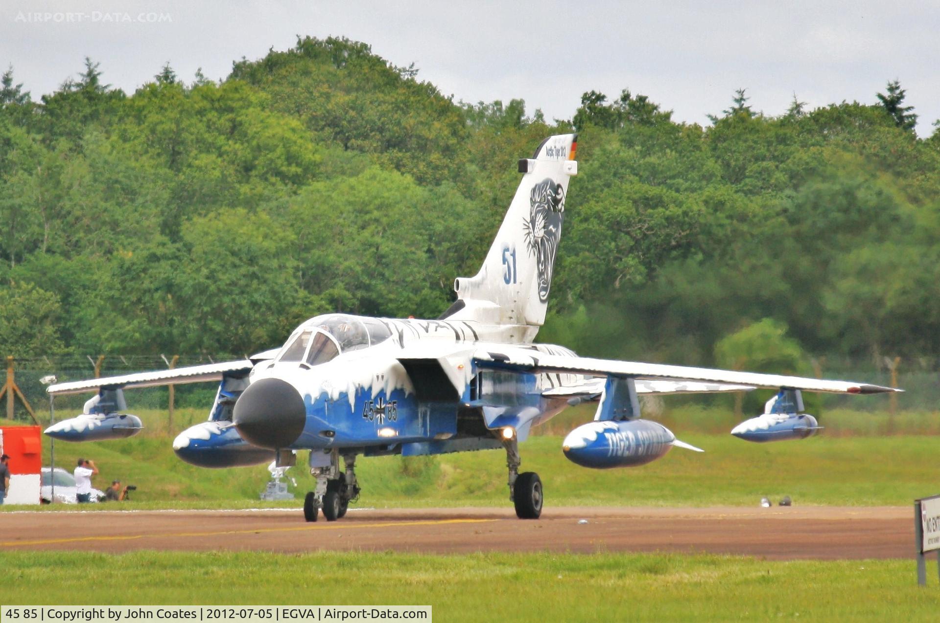45 85, Panavia Tornado IDS C/N 708/GS226/4285, Arriving RIAT 2012