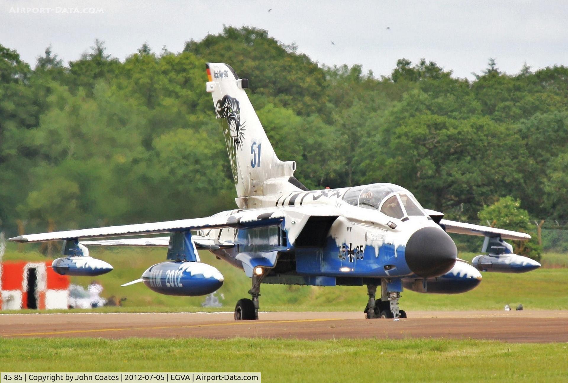 45 85, Panavia Tornado IDS C/N 708/GS226/4285, Arriving RIAT 2012