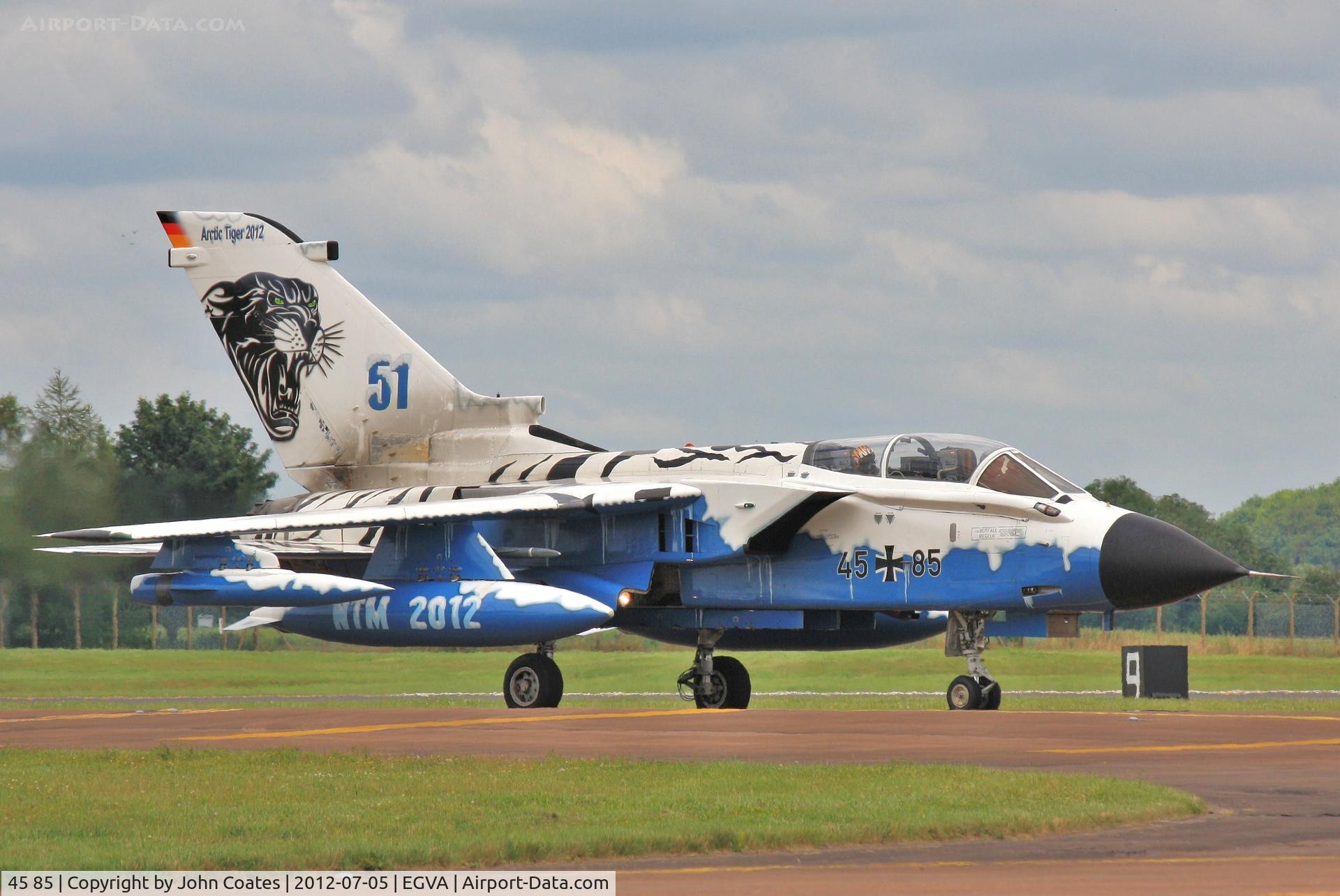 45 85, Panavia Tornado IDS C/N 708/GS226/4285, Arriving RIAT 2012