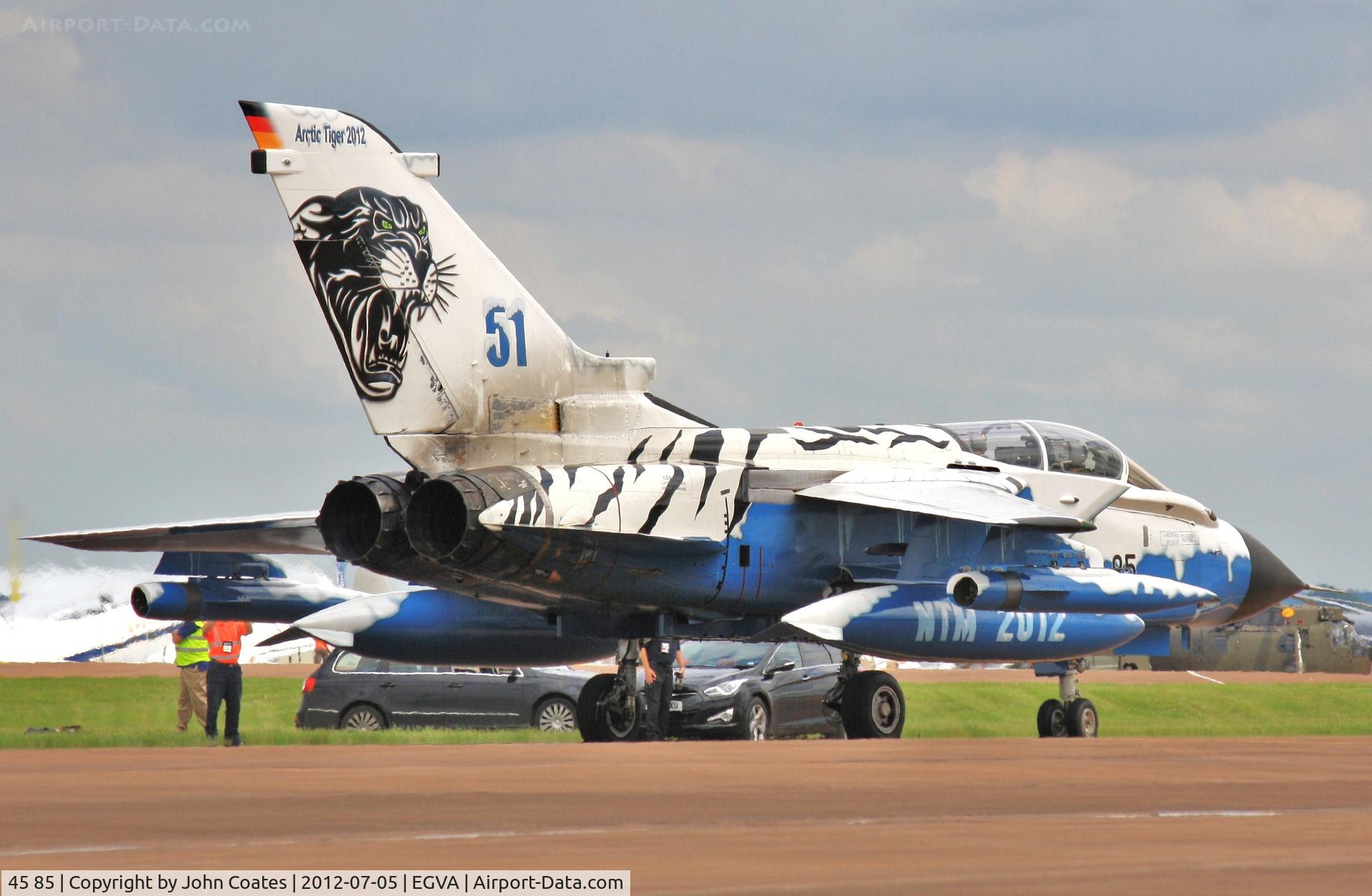 45 85, Panavia Tornado IDS C/N 708/GS226/4285, Arriving RIAT 2012