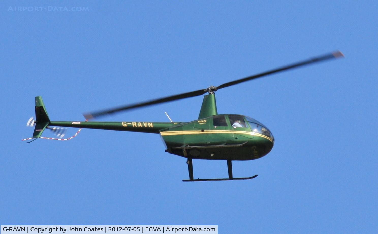 G-RAVN, 2001 Robinson R44 Raven C/N 1022, At RIAT 2012