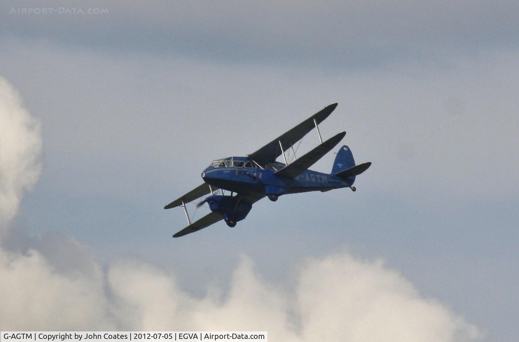 G-AGTM, 1944 De Havilland DH-89A Dominie/Dragon Rapide C/N 6746, At RIAT 2012