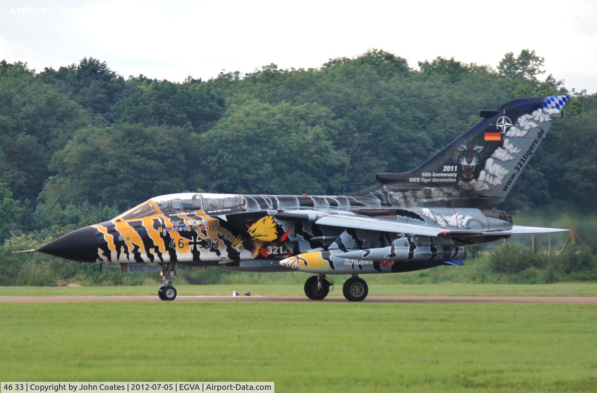 46 33, Panavia Tornado ECR C/N 844/GS266/4333, Arriving RIAT 2012