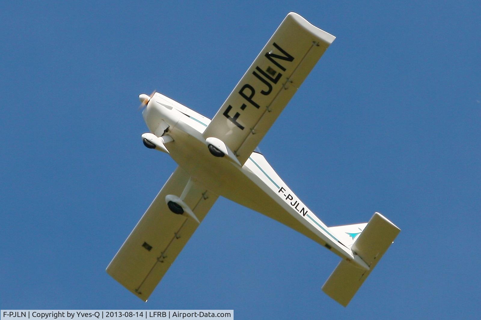 F-PJLN, 2010 Chouchen NL01 C/N 01, Chouchen LN-01, Take off rwy 25L, Brest-Guipavas Airport (LFRB-BES)
