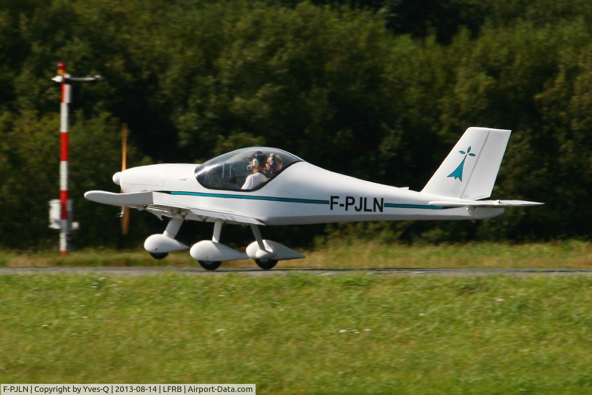 F-PJLN, 2010 Chouchen NL01 C/N 01, Chouchen LN-01, Landing rwy 25L, Brest-Guipavas Airport (LFRB-BES)