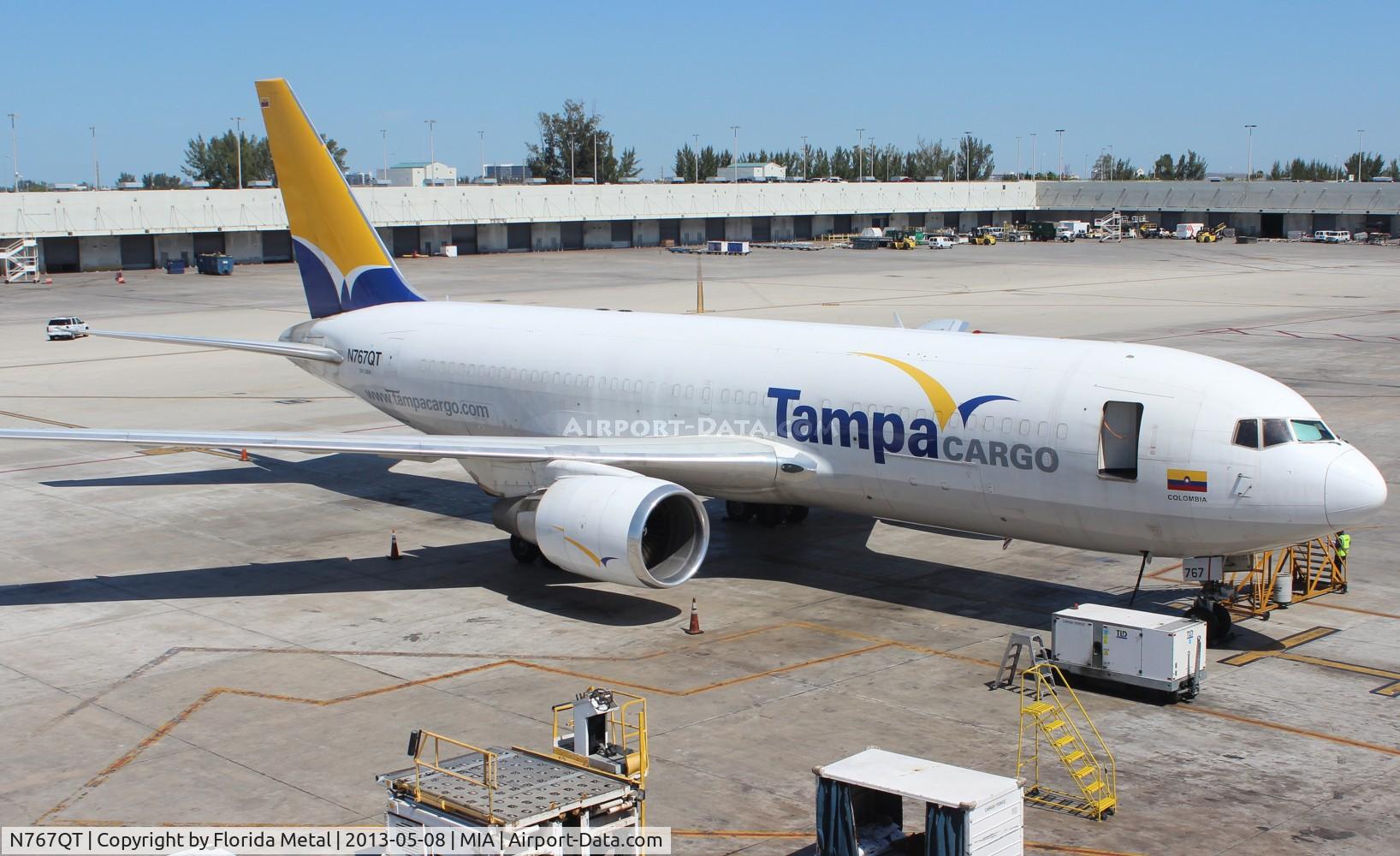 N767QT, 1987 Boeing 767-200/ER C/N 23804, Tampa Colombia Cargo 767-200