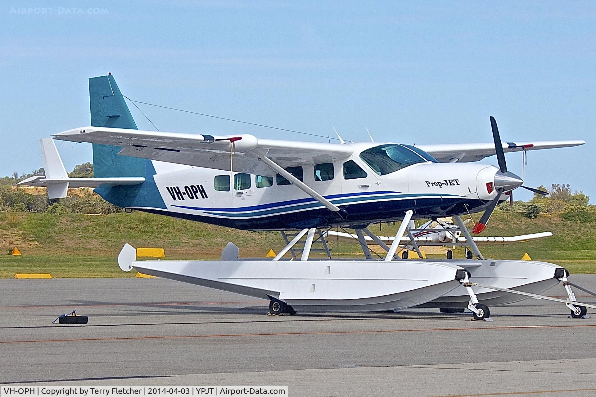 VH-OPH, 1989 Cessna 208 Caravan I Amphibian C/N 20800157, Cessna 208, c/n: 20800157 at Jandakot