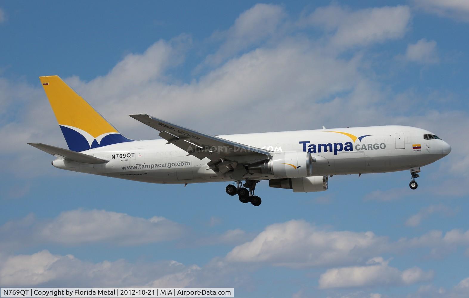 N769QT, 1987 Boeing 767-241 C/N 23801, Tampa Cargo 767-200
