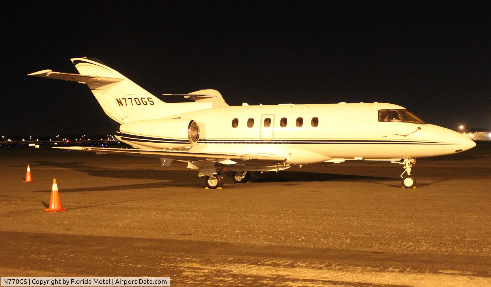 N770GS, 2008 Hawker Beechcraft 750 C/N HB-3, Hawker 750