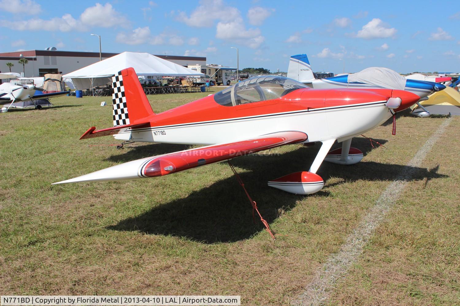 N771BD, 1998 Harmon Rocket C/N 002, Harmon Rocket